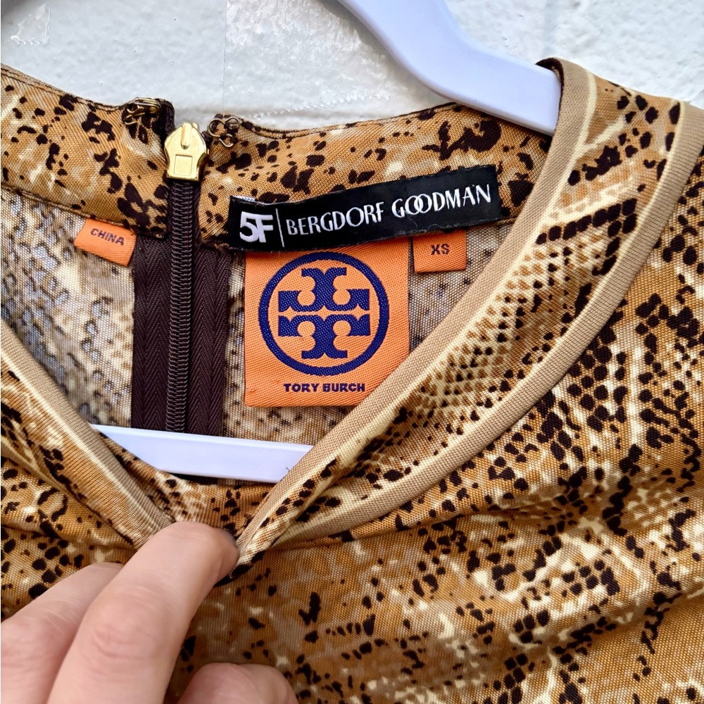 Tory Burch Bergdorf Goodman Python Snakeskin Long… - image 6